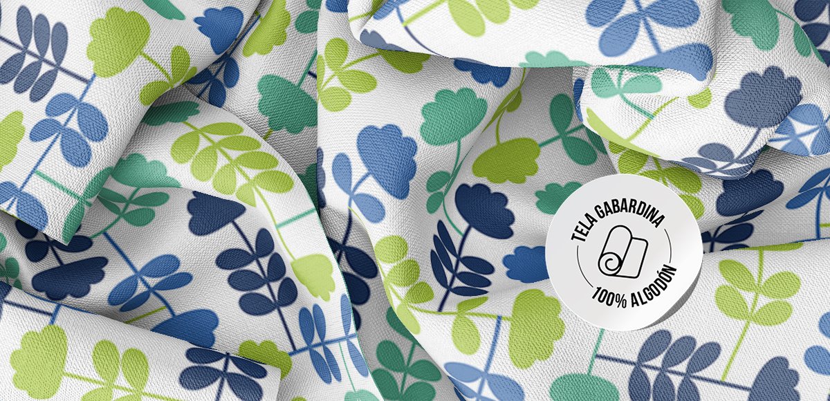 GARDEN BLUE (GABARDINA)