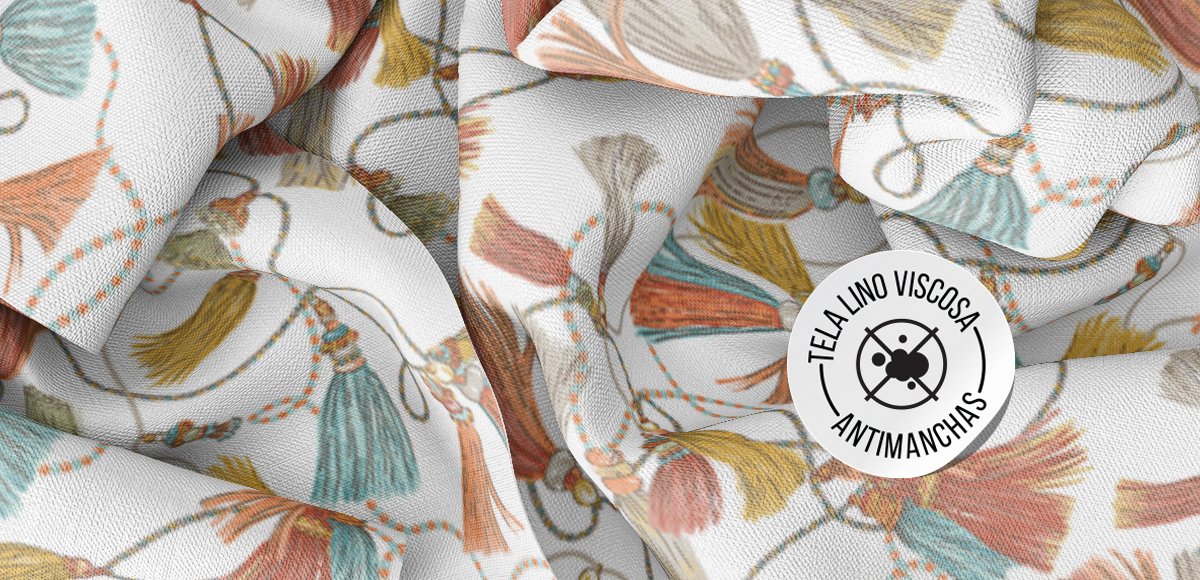 BORLAS (LINO VISCOSA ANTIMANCHAS)
