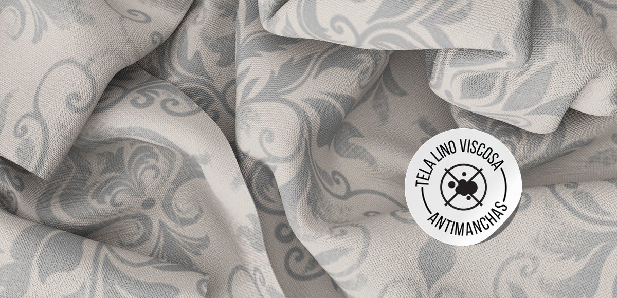 DUSTY GRIS (LINO VISCOSA ANTIMANCHAS)