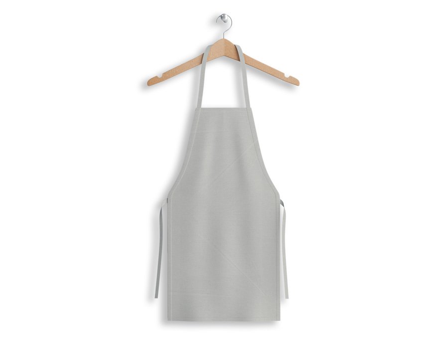 Delantal Cocinero Liso Natural Antimanchas
