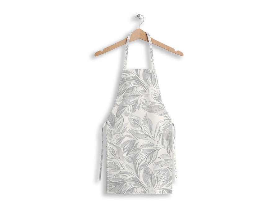 Delantal cocinero WIND GRIS (GABARDINA)