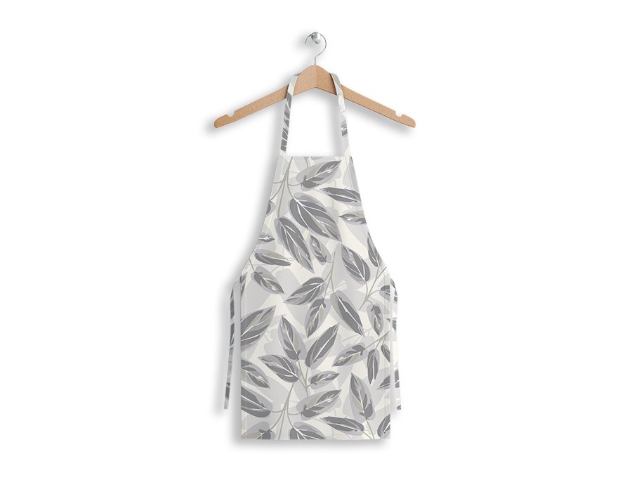 Delantal cocinero Alba Gris Antimanchas