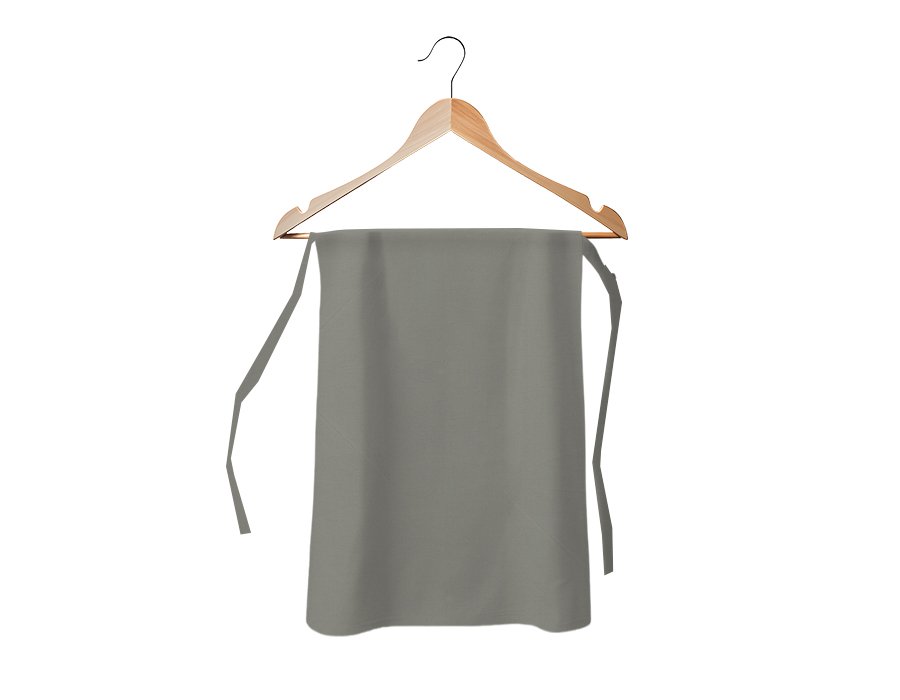Delantal Cintura LISO VISÓN (GABARDINA)