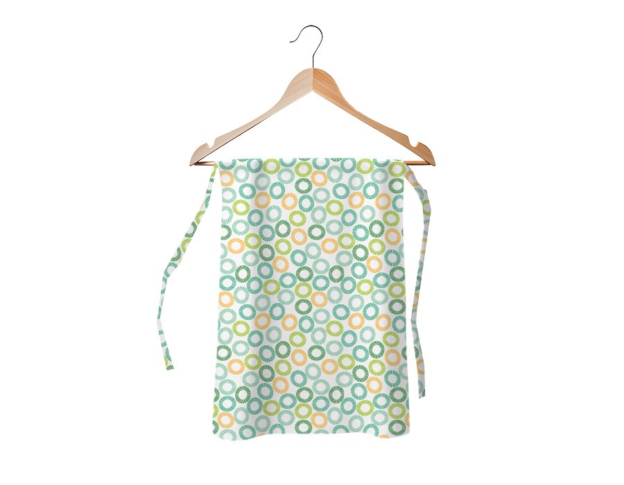 Delantal Cintura SUNNY AGUA (GABARDINA)