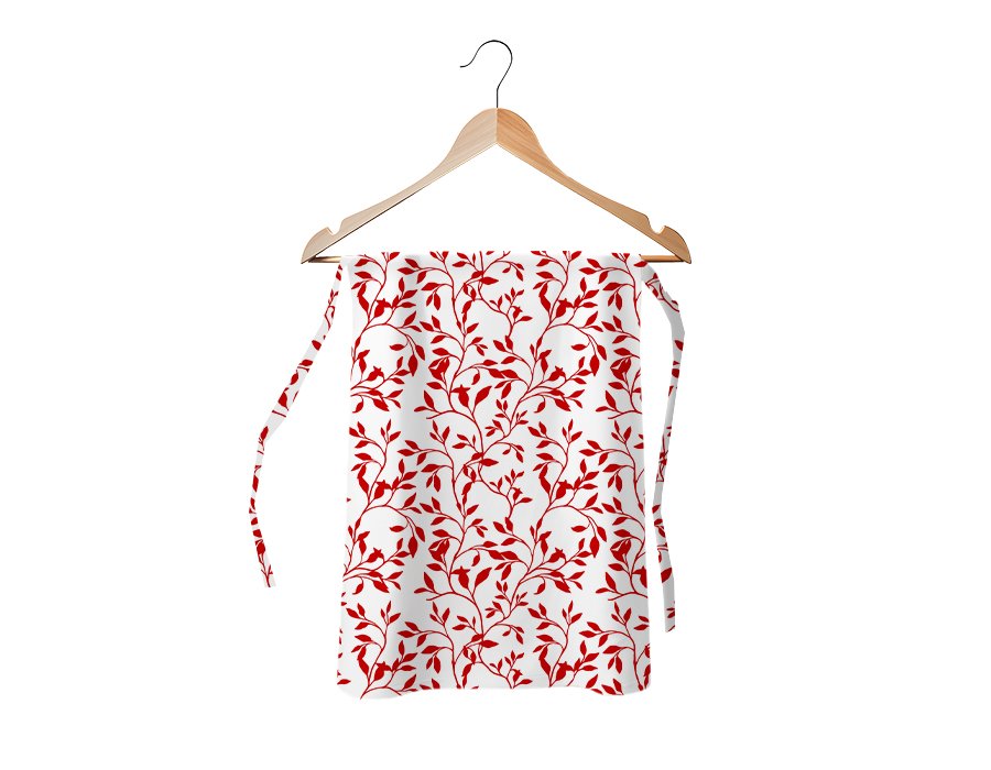 Delantal Cintura Bosco Red (Gabardina)