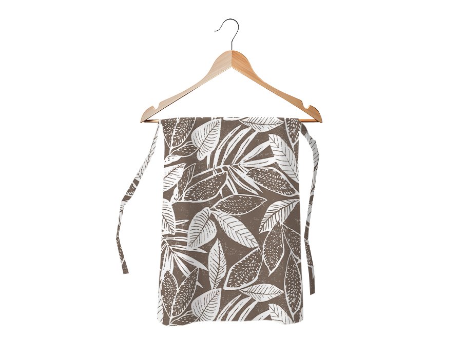 Delantal Cintura Arena Choco (Gabardina)