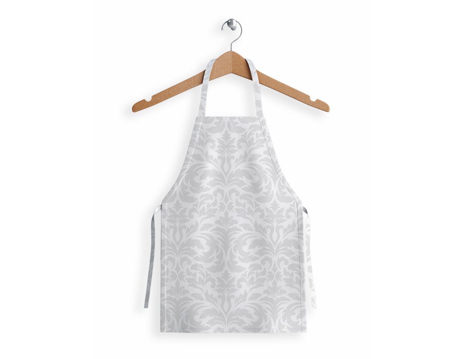 Delantal Infantil Damasco White Antimanchas