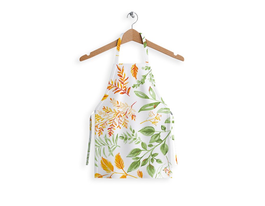 Delantal Infantil Acuarela Color Antimanchas