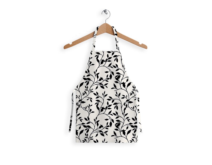 Delantal Infantil BOSCO BLACK (GABARDINA)