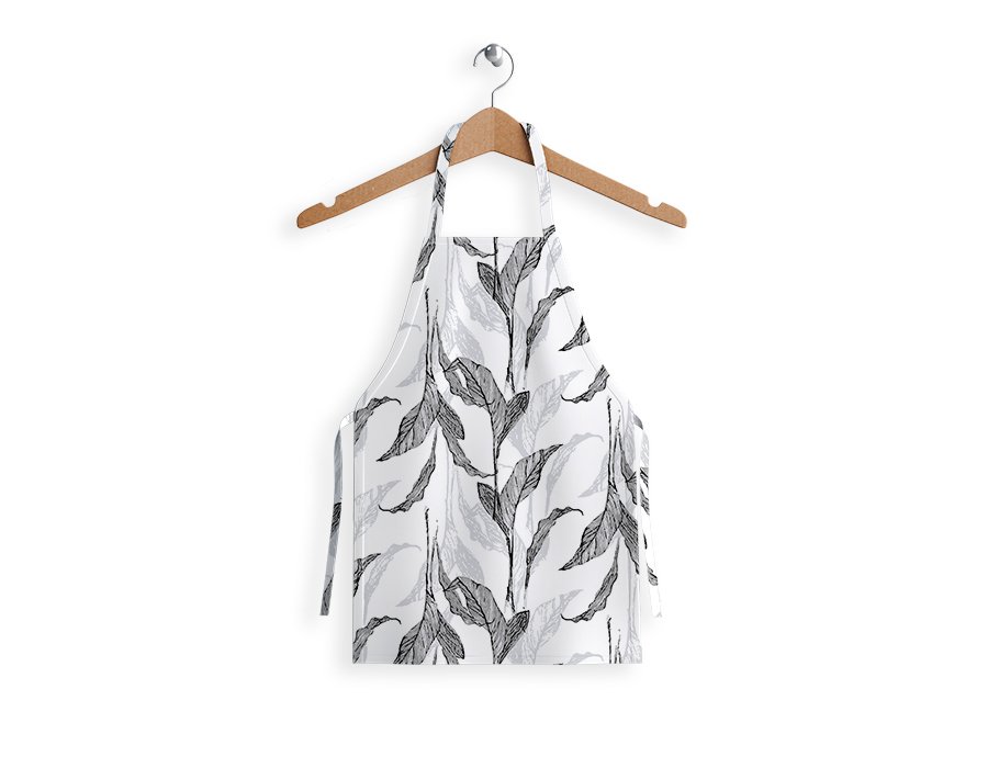 Delantal Niño Tropic Black (Gabardina)