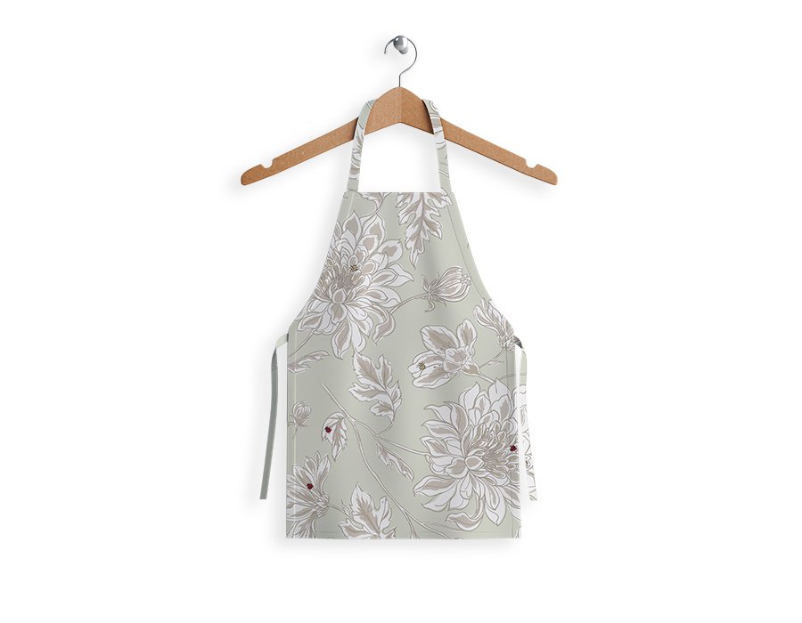 Delantal Niño Spring Verde (Lino Viscosa)