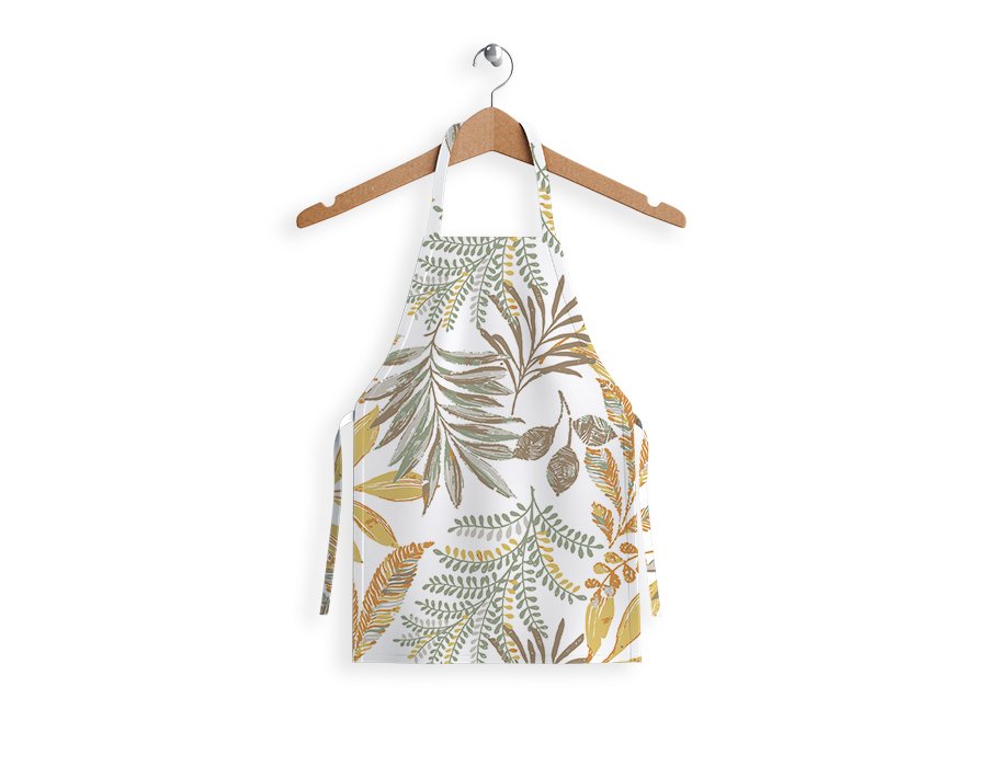 Delantal Niño Selva Ocre (Lino Viscosa)