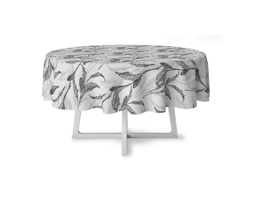 Mantel Redondo Tropic Black (Gabardina)