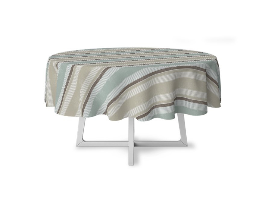 Mantel Redondo Bruma Aqua (Gabardina)