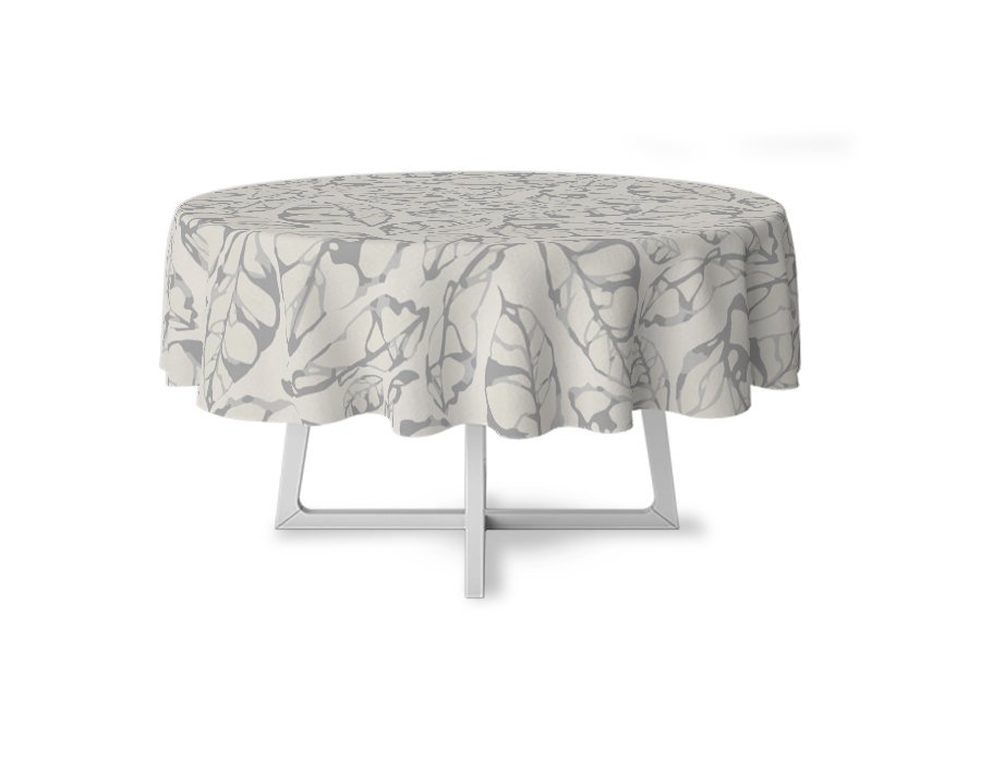 Mantel Redondo FOGLIE GRIS (GABARDINA)