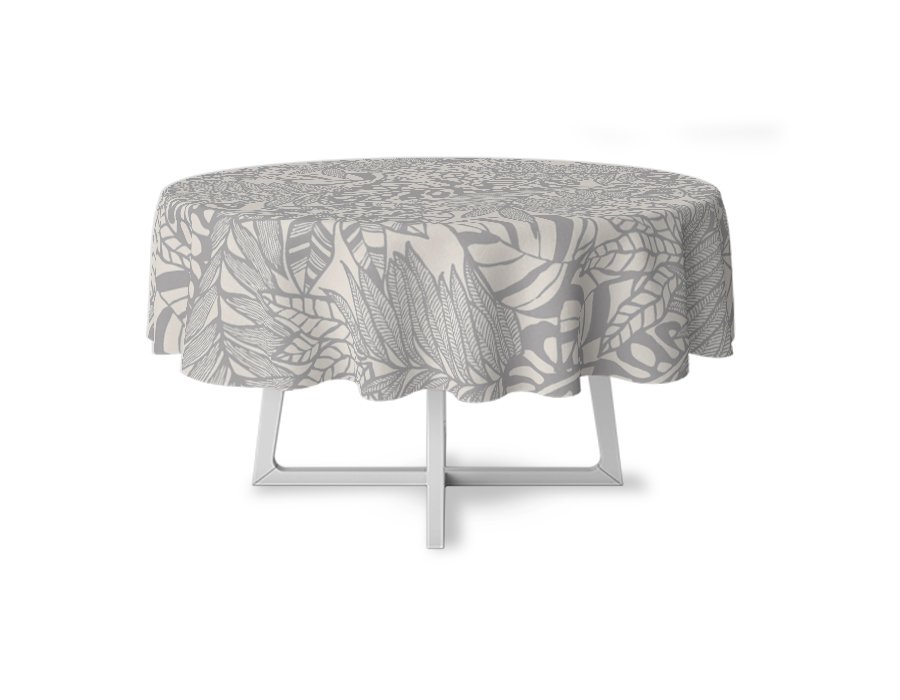 Mantel Redondo Jungle Antimanchas