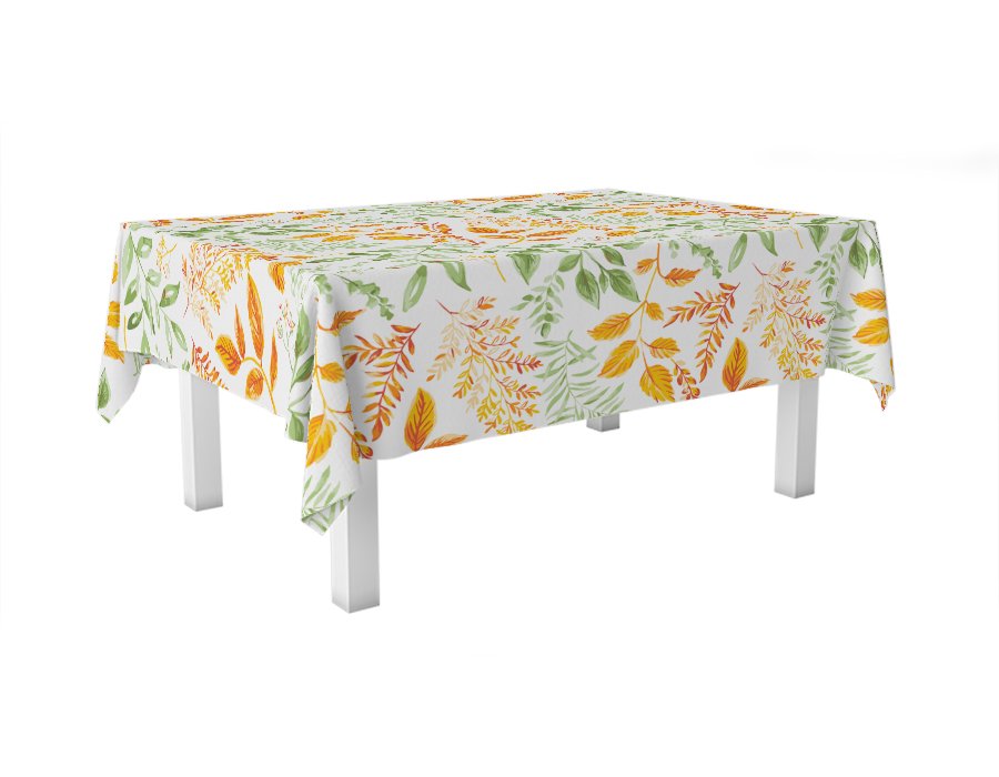 Mantel Rectangular Acuarela Color Antimanchas