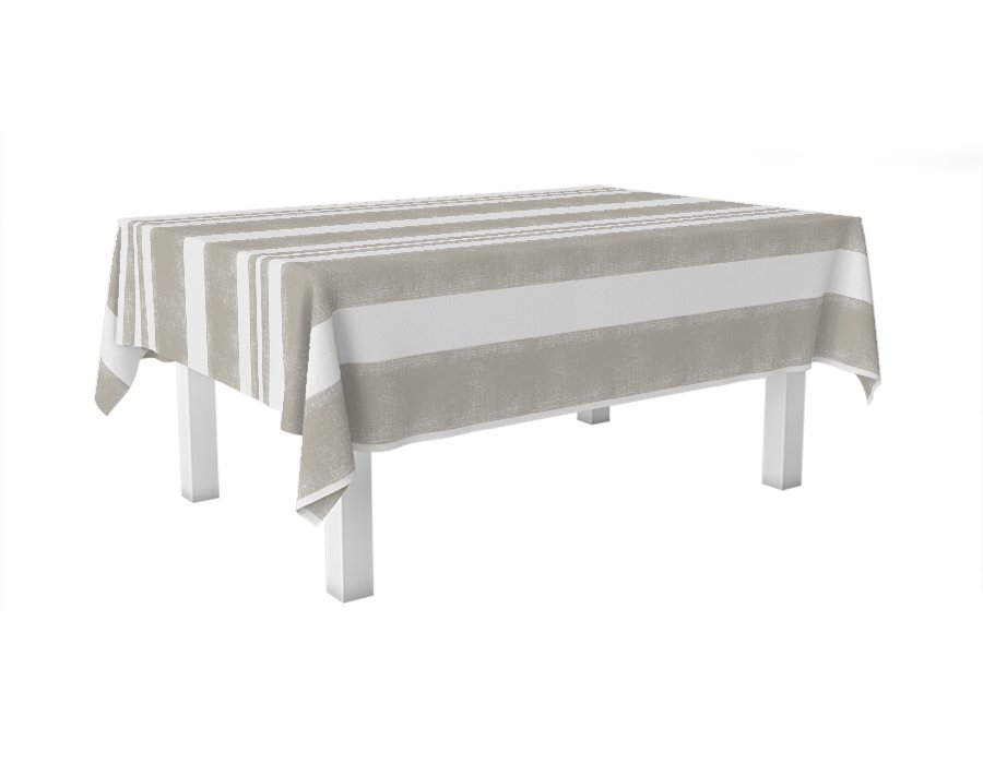 Mantel Rectangular Trama (Lino Viscosa)