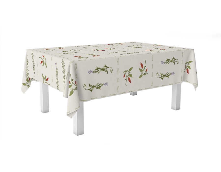Mantel Rectangular Especias (Acrílico)