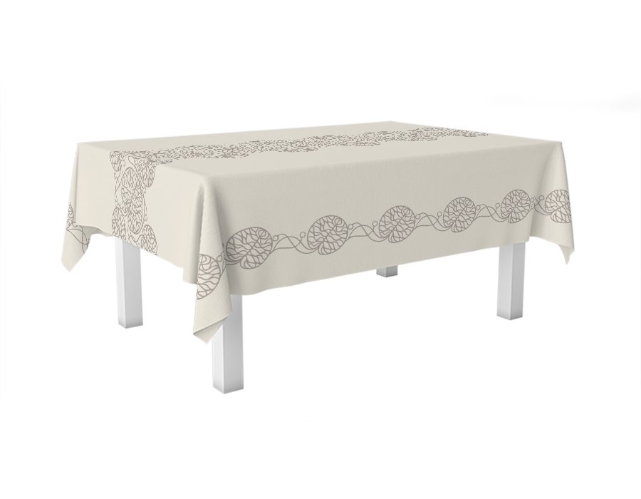Mantel Rectangular Irupé Visón