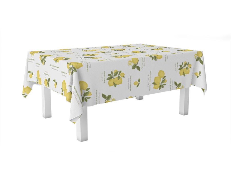 Mantel Rectangular Lemons (Acrílico)
