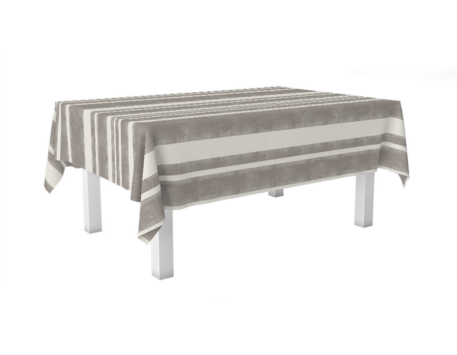 Mantel Rectangular Raya Choco (Gabardina)