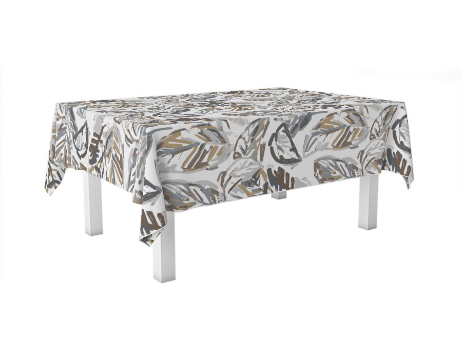 Mantel Rectangular Pinceladas (Gabardina)