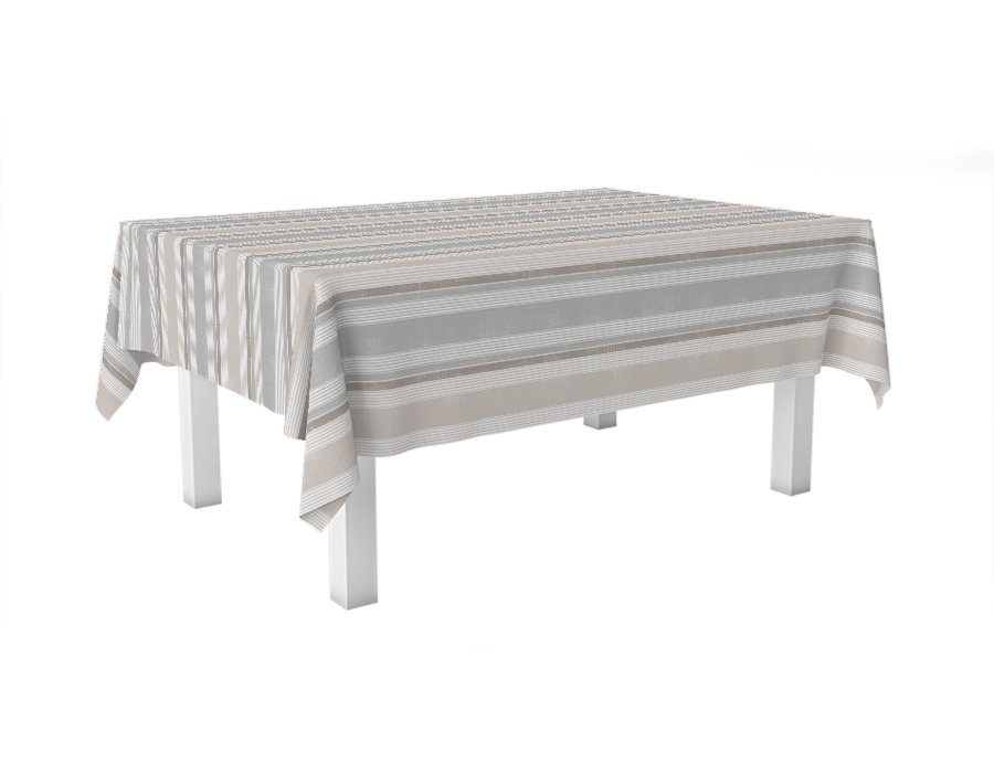 Mantel Rectangular Bruma Vison (Gabardina)