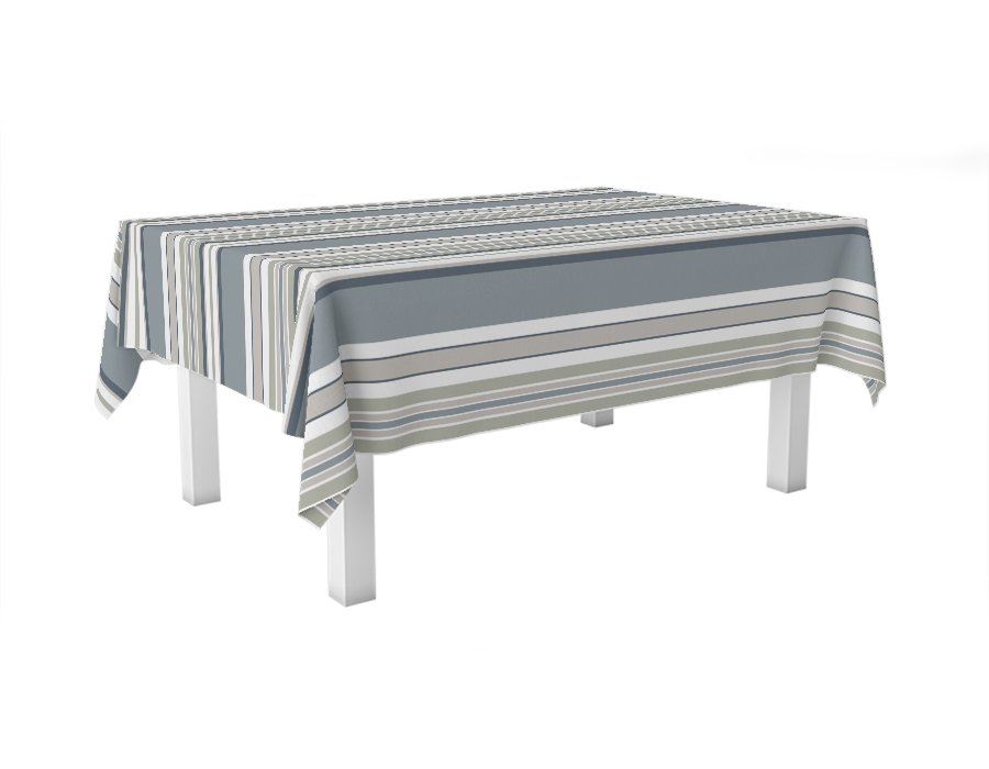 Mantel Rectangular Navy (Gabardina)