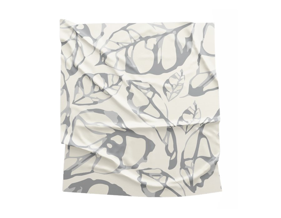 Mantel Picnic FOGLIE GRIS (GABARDINA)
