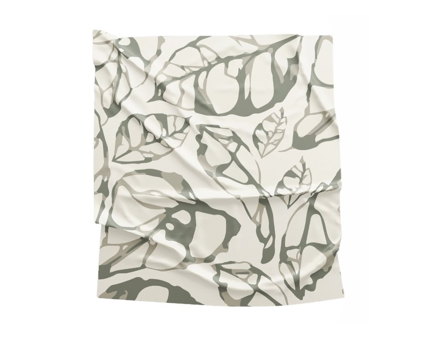 Mantel Picnic Foglie Verde  Antimanchas