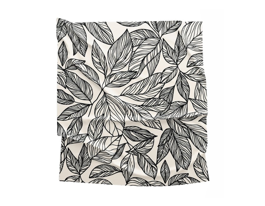Mantel Picnic SELVA BLACK (GABARDINA)