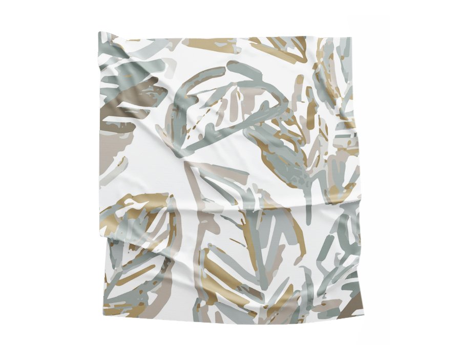 Mantel Picnic Pinceladas Aqua Antimanchas