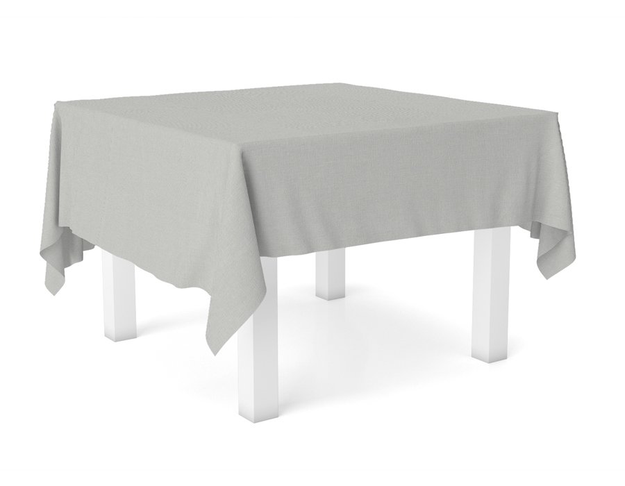Mantel Cuadrado Liso Natural Antimanchas