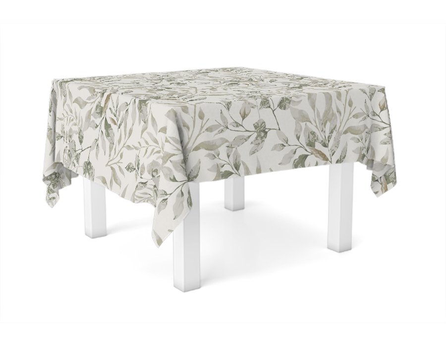 Mantel Cuadrado FALL VERDE (Gabardina)