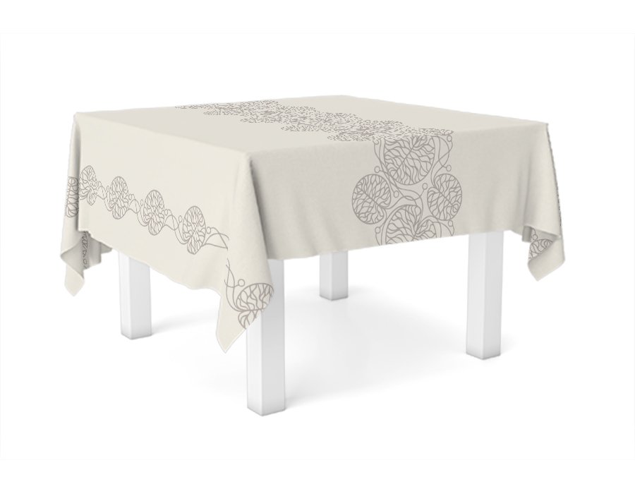 Mantel Cuadrado Irupé Visón