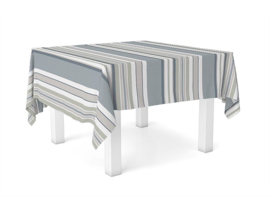 Mantel Cuadrado Navy (Gabardina)