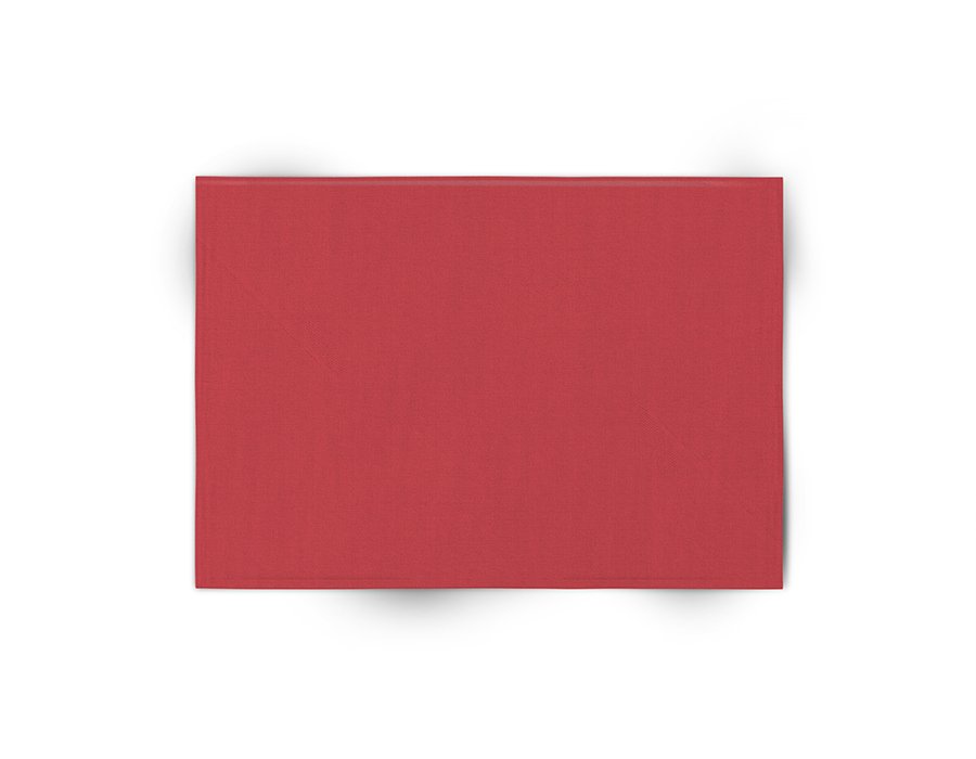 Individual LISO ROJO (GABARDINA)