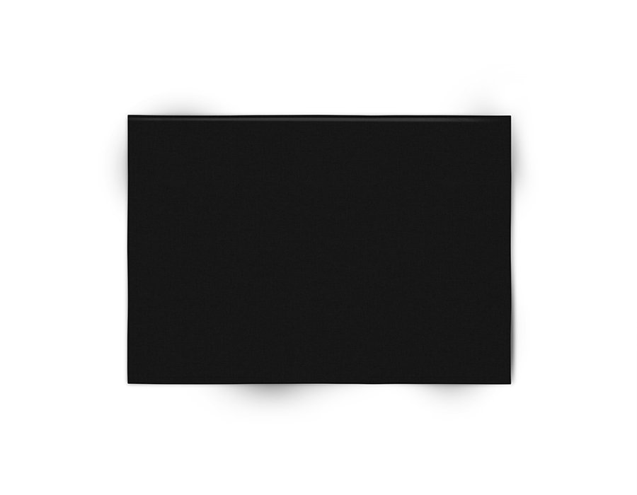 Individual Liso Negro Antimanchas