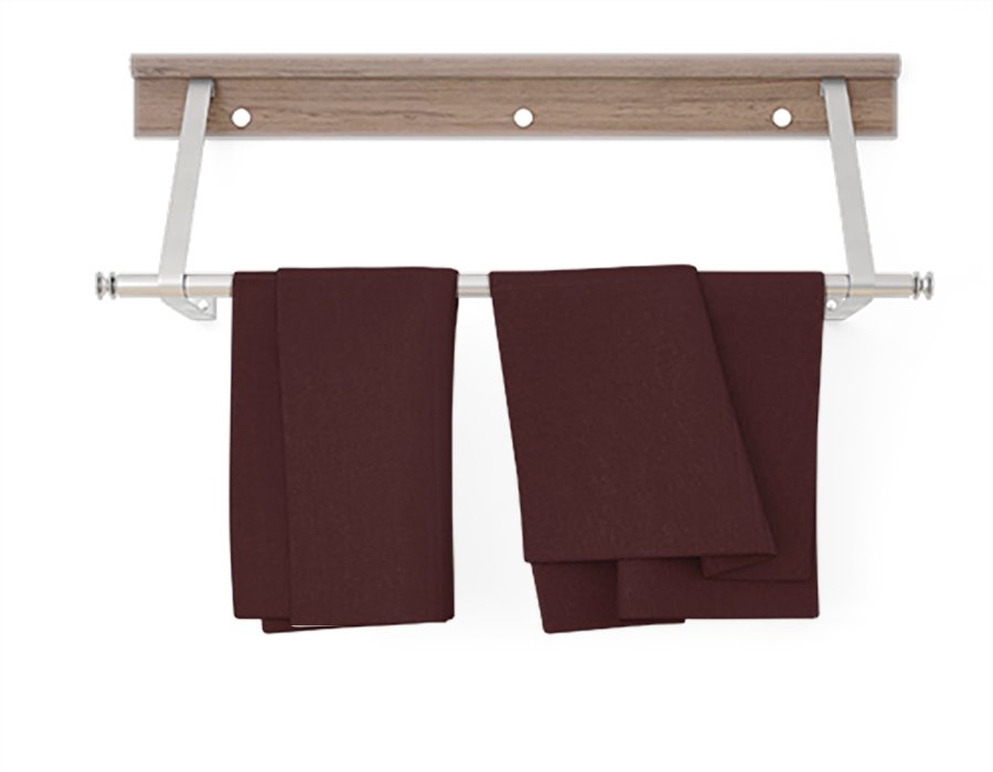 Repasador Liso Granate (Gabardina)