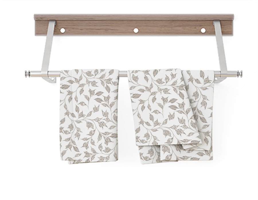 Repasador Little Leaves (Gabardina)