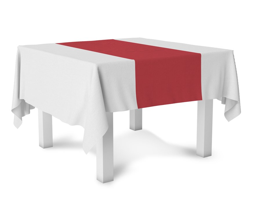 Camino LISO ROJO (GABARDINA)