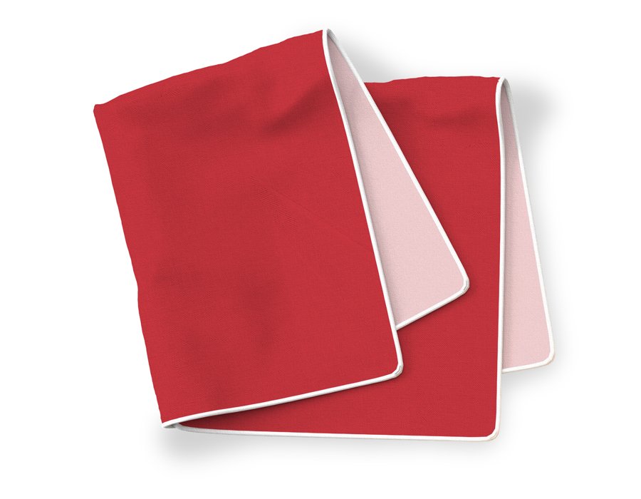 Servilleta LISO ROJO (GABARDINA)