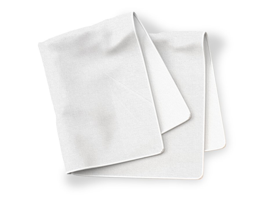 Servilleta LISO BLANCO (GABARDINA)