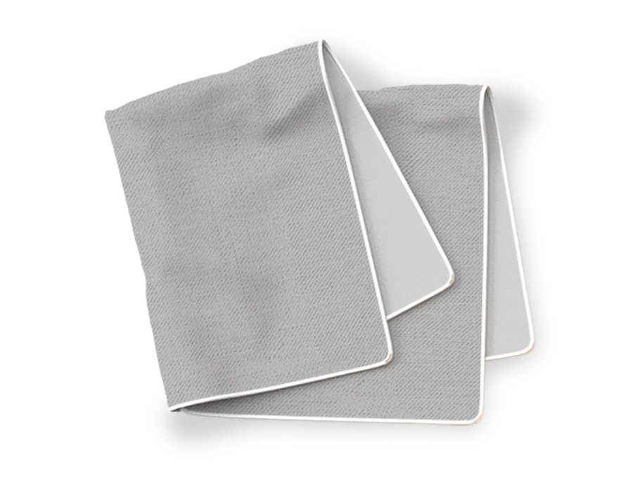 Servilleta Tusor Gris Perla