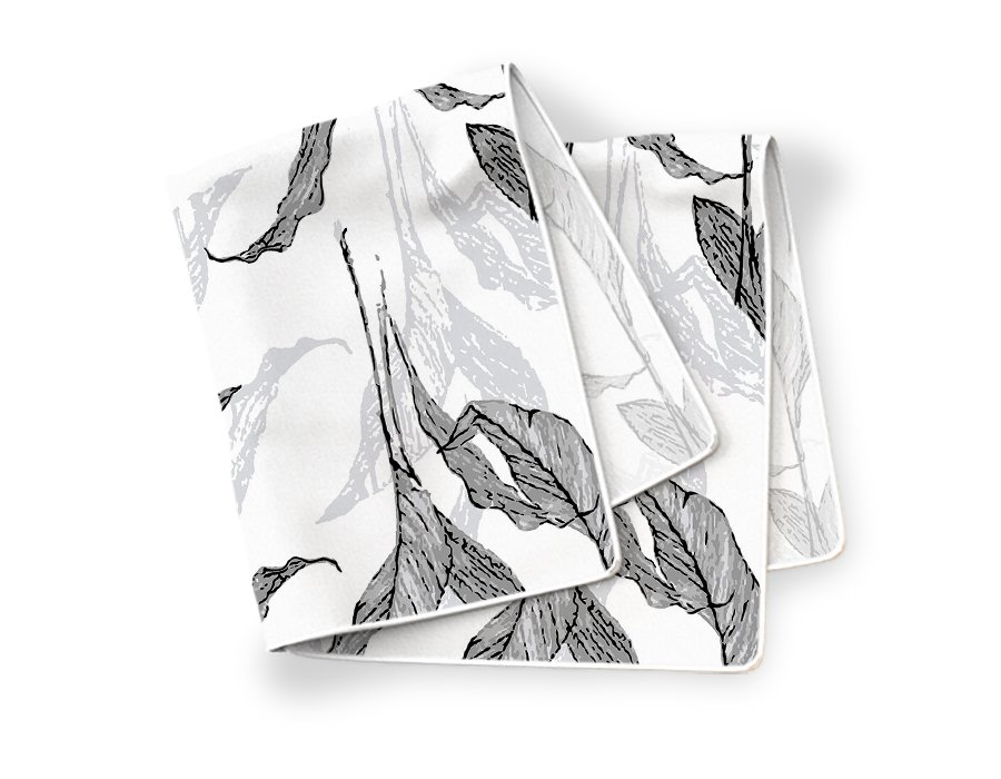 Servilleta Tropic Black (Gabardina)