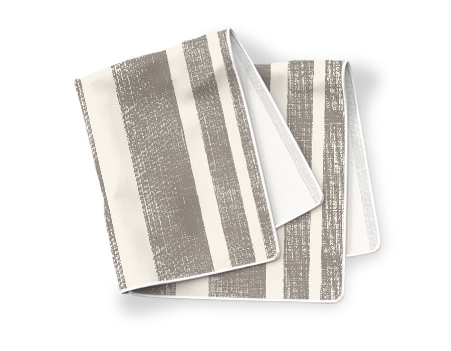 Servilleta Raya Choco (Gabardina)