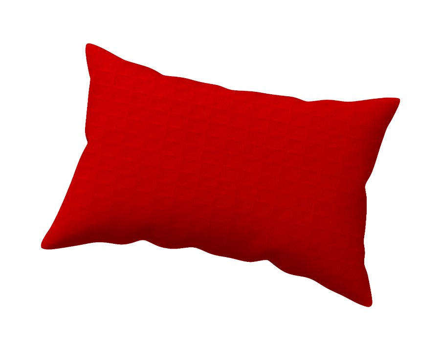 Funda Rectangular Rojo Navidad (Panal)