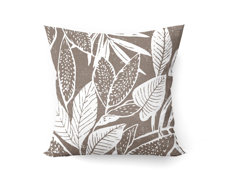 Funda Cuadrada Arena Choco (Gabardina)