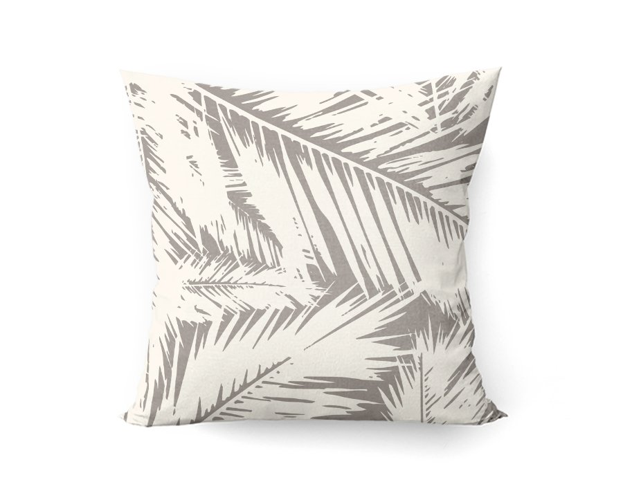 Funda Cuadrada Palmeras (Gabardina)